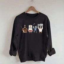 Funny Hockey Goose Sweatshirt