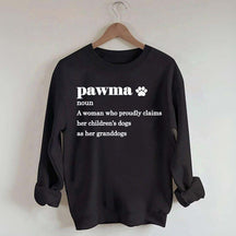 Pawma Definition Dog Mom Sweatshirt