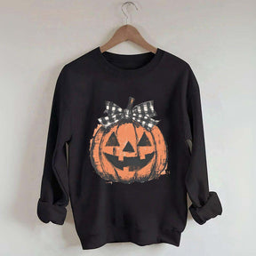 Preppy Jack o Lantern Sweatshirt