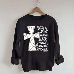 Volleyball Religous Sweatshirt