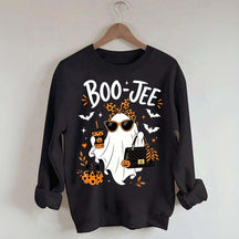 Coquette Ghost Leopard Cute Sweatshirt