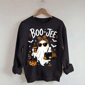 Coquette Ghost Leopard Cute Sweatshirt