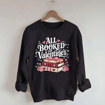Book Lover Valentine Sweatshirt