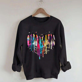 MMIW Feather Indigenous Pride Sweatshirt