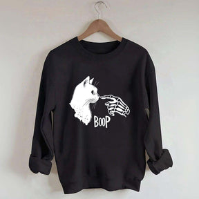 Cat Halloween Boop Sweatshirt
