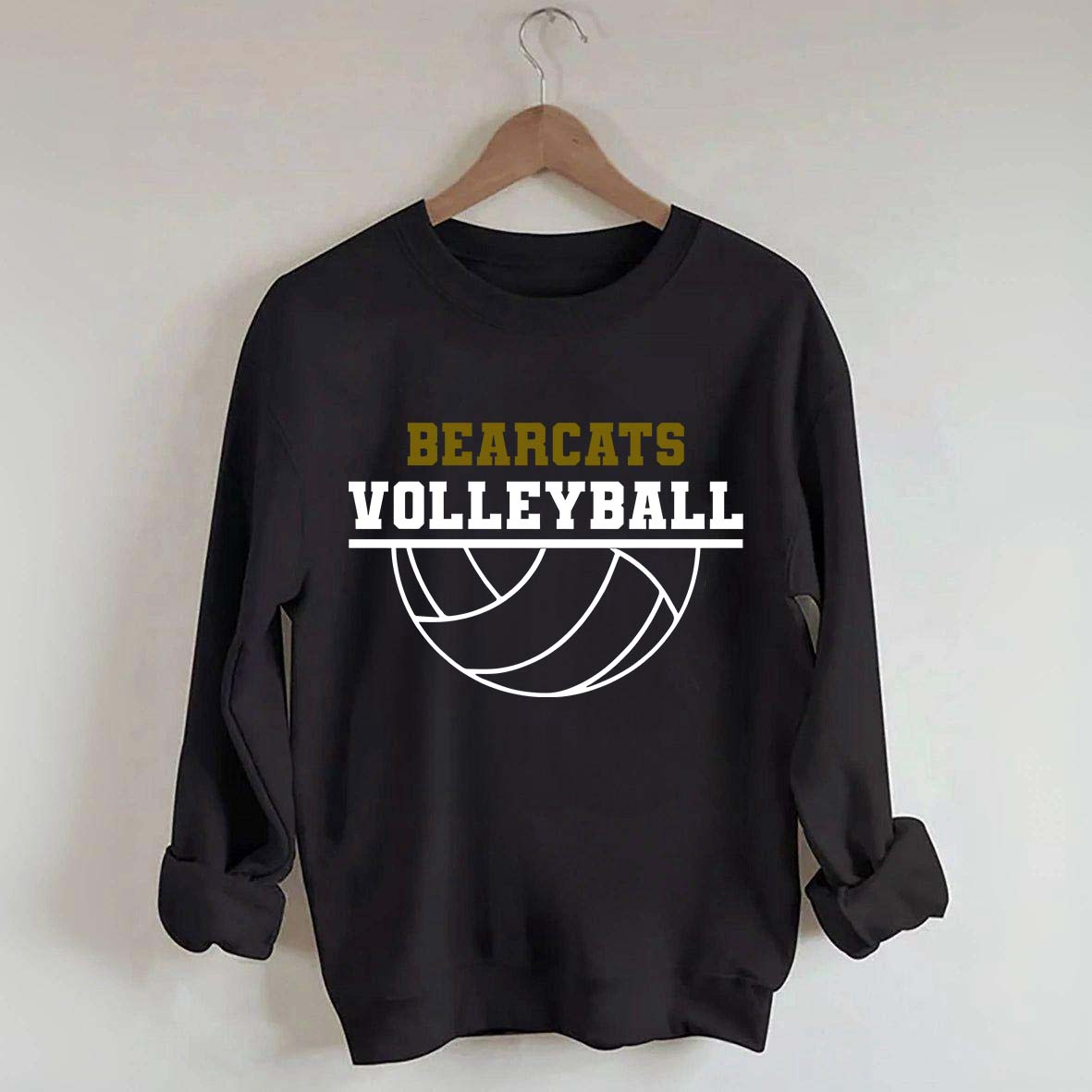 Custom Your Text Volleyball Sweatshirt