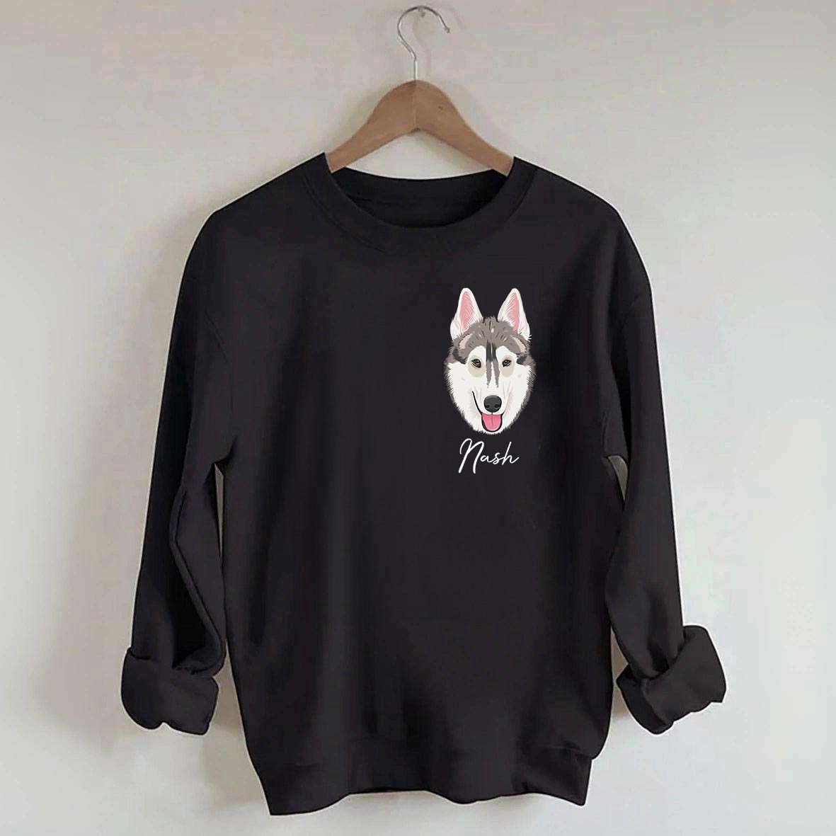 Custom Pet Portrait Sweatshirt