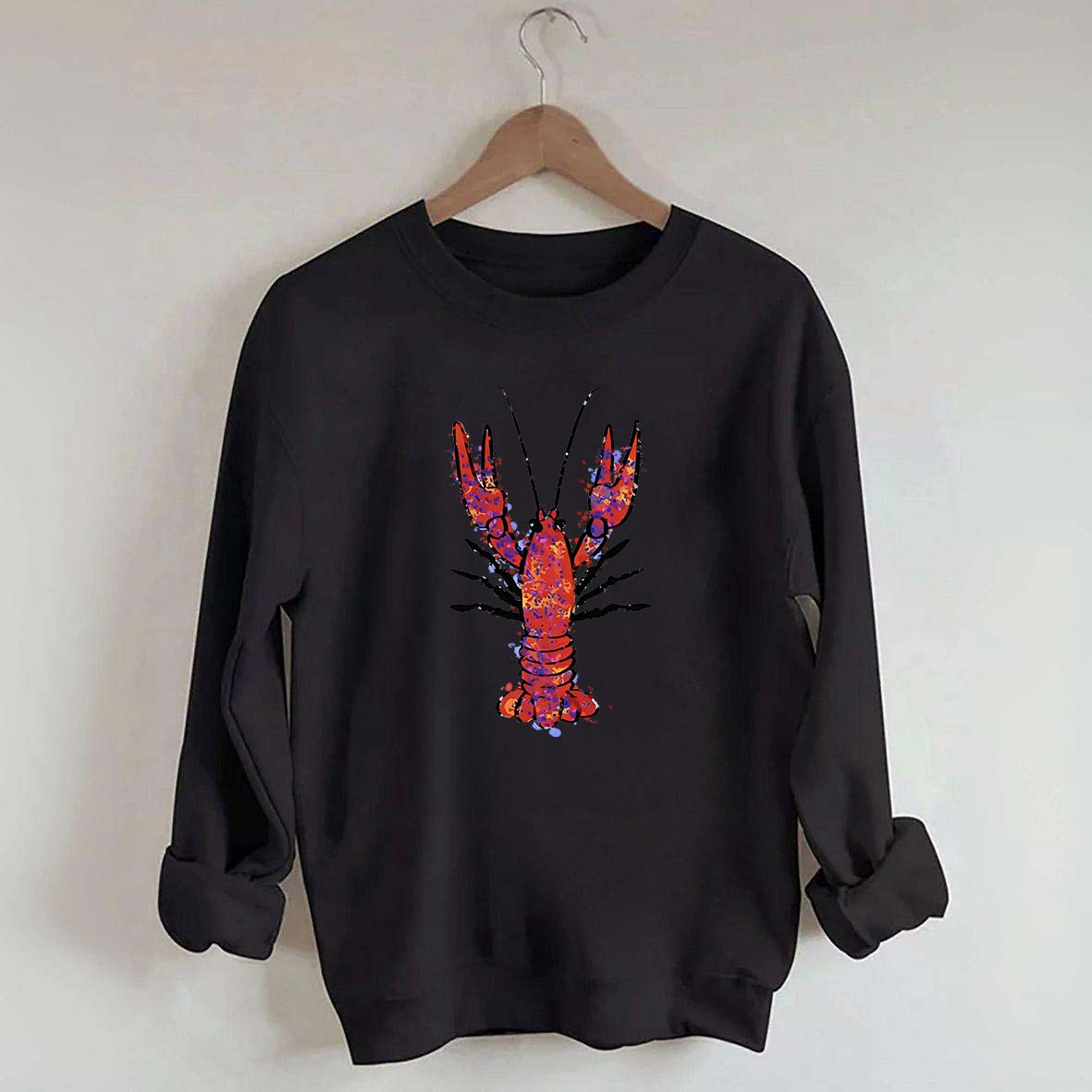 Watercolor Crawfish Sweatshirt