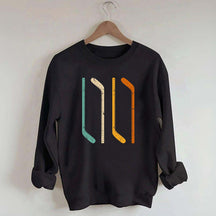 Ice Hockey Stick Vintage Sweatshirt