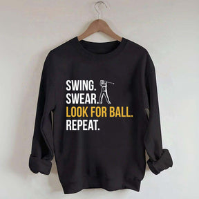 Swing Swear Look For Ball Repeat Sweatshirt