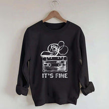 Retro Cassette Tape 90s Music Sweatshirt