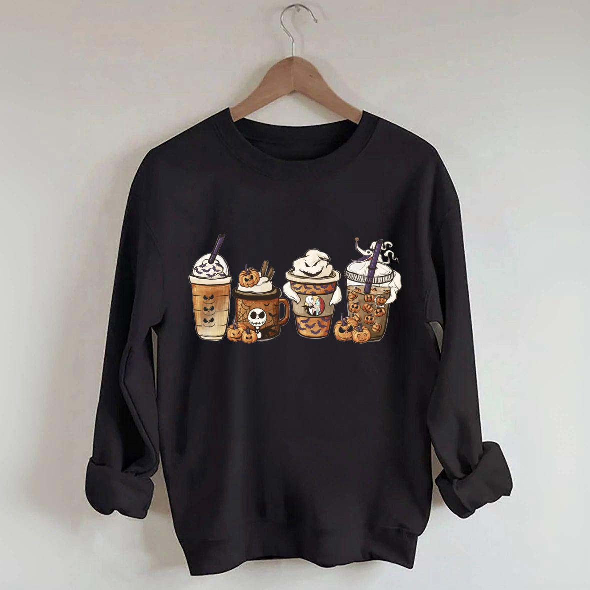 Nightmare Before Coffee  Halloween Sweatshirt