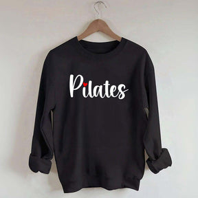 Pilates Red Heart Sweatshirt