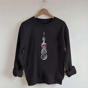 Heart Chakra Yoga Meditation Sweatshirt