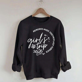 Personalized Year Matching Friends Fall Girls Trip Sweatshirt