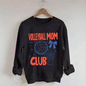 Custom Volleyball Mom Club Sweatshirt