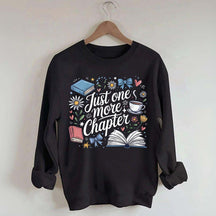 Cozy Book Just One More Chapter Sweatshirt