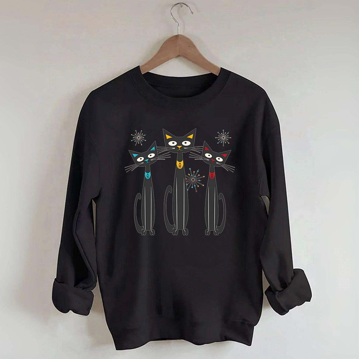 Atomic Cats Retro Sweatshirt