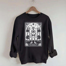 The Deadlift Tarot Card Sport Life Sweatshirt