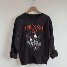 Retro Ski Lodge Sweatshirt