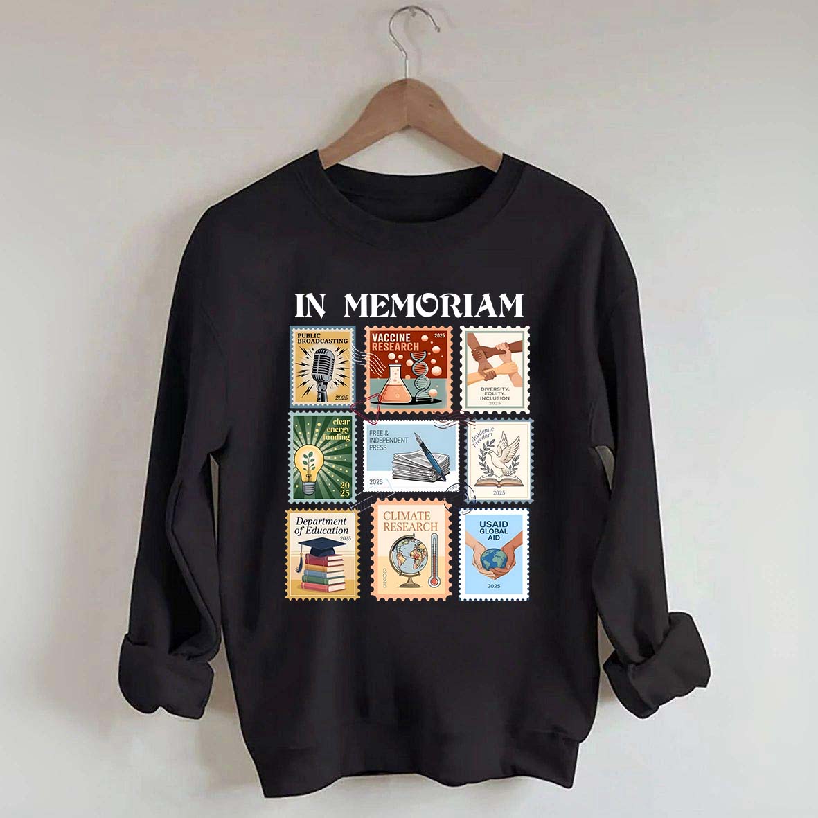 Retro In Memoriam Sweatshirt