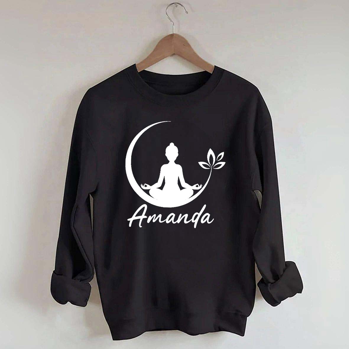 Personalized Yoga Name Sweatshirt