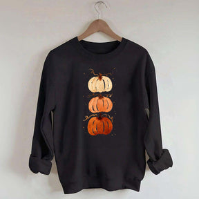 Watercolor Fall Pumpkin Harvest Sweatshirt