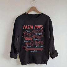 Comfort Colors Pasta Pups Dog Sweatshirt