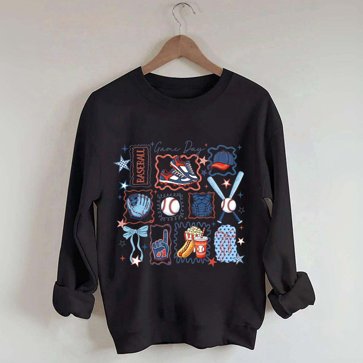 Baseball Game Day Season Lover Sweatshirt