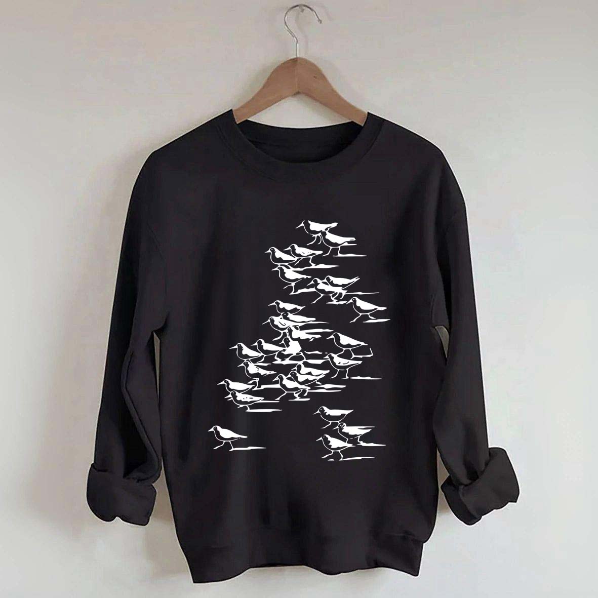 Birdwatching Vintage Shorebirds Sweatshirt