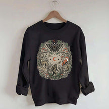Forest Friends Cryptid Mothman Bigfoot Sweatshirt