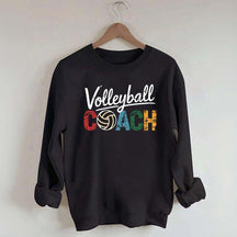 Comfort Color Volleyball Coach Sweatshirt