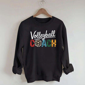 Comfort Color Volleyball Coach Sweatshirt