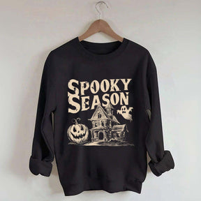 Spooky Season Haunted House Sweatshirt
