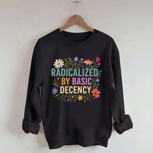 Progressive Floral Political Sweatshirt
