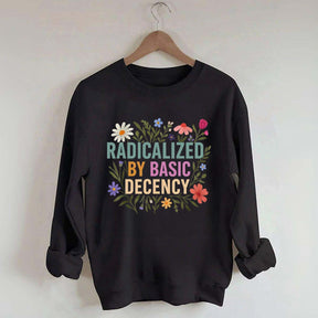 Progressive Floral Political Sweatshirt