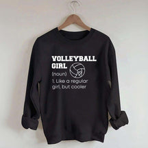 Volleyball Girl Team Sweatshirt