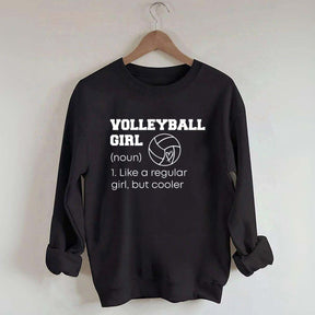 Volleyball Girl Team Sweatshirt