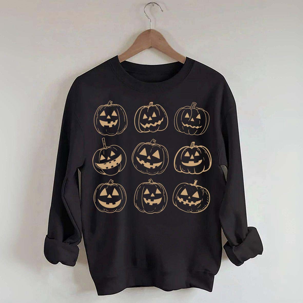 Trick or Treat Fall Pumpkin Sweatshirt