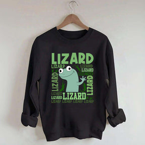 Lizard Lizard Funny Gecko Sweatshirt