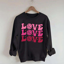 Volleyball Valentine's Day Sweatshirt