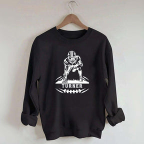 Custom Football Player Game Day Sweatshirt