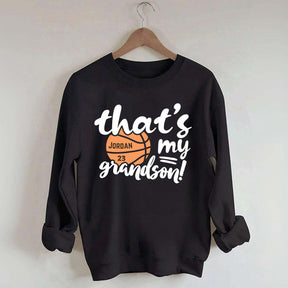 Custom Basketball Name & Number Sweatshirt