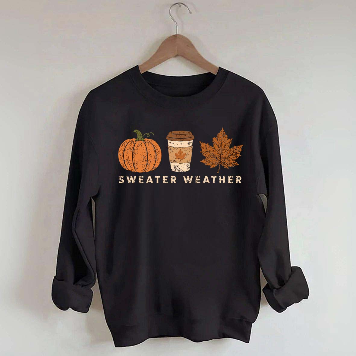 Cozy Autumn Sweater Weather Sweatshirt