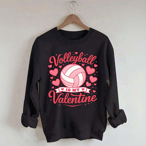 Volleyball Valentine Sweatshirt