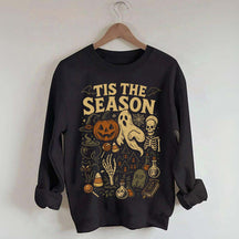 Tis' the Season Pumpkin Ghost Cute Sweatshirt