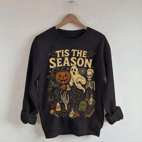 Tis' the Season Pumpkin Ghost Cute Sweatshirt