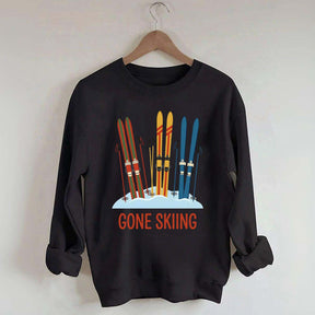 Retro Gone Skiing Sweatshirt