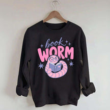 Book Worm Trendy Reading Sweatshirt