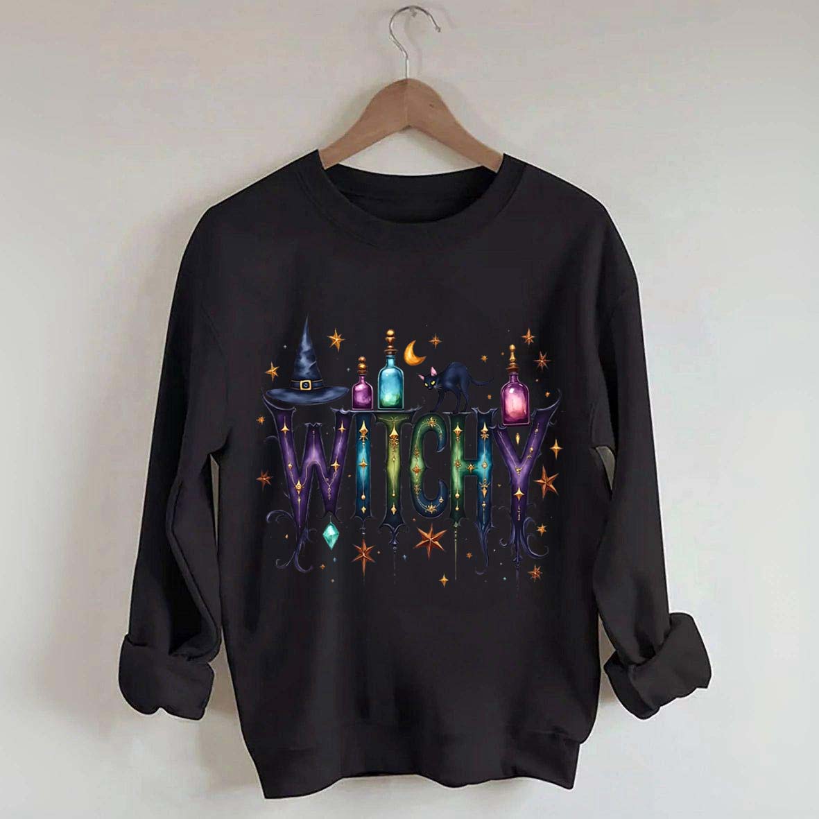 Halloween Witch Sweatshirt